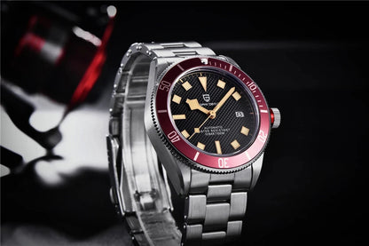 PAGANI DESIGN BB58 Men's Watches Mechanical Watch For Men Luxury Automatic Watch Men NH35 Movt Waterproof Reloj Hombre PD-1671