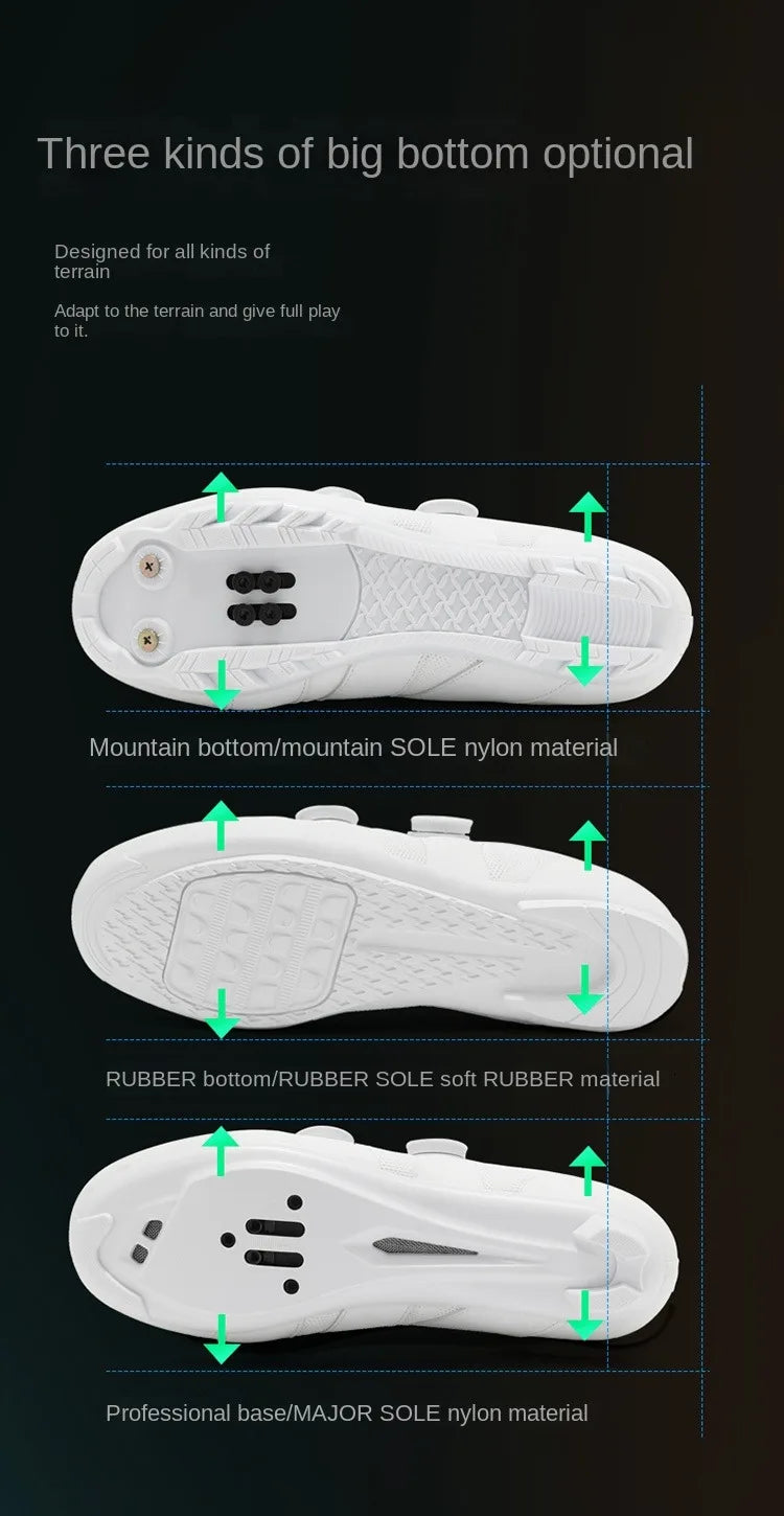 Cyklistické boty na silniční kolo, unisex, HsYixin, prodyšné, se samozamykacím systémem SPD, protiskluzové, závodní boty na silniční kolo, ploché, MTB, cyklistické tenisky