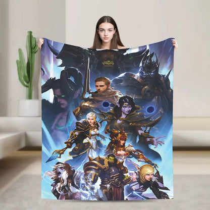 WOW World of Warcraft deke, kvalitetni mekani prekrivači za posteljinu, zimski dječji pokrivač za spavaću sobu, originalni prekrivač za krevet