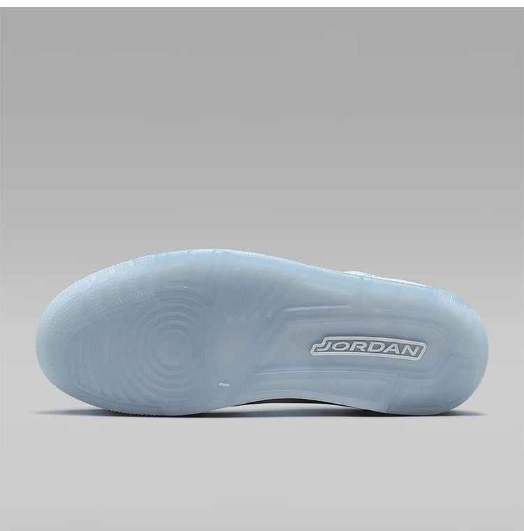 Ténis de basquetebol Nike JORDAN genuínos para homem, resistentes ao desgaste, com amortecimento de ar, para treino, FQ1759-103