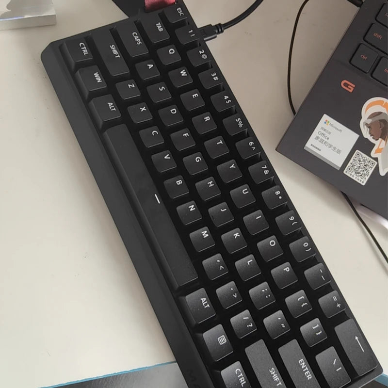 FGG MAD60 Gaming RGB Magnetic Axis Keyboard Game Dedicated Full Key Hot Swap Quick Response Entry Level Custom Gaming Keyboard