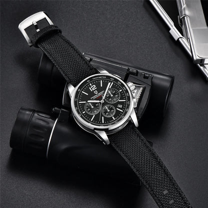 PAGANI DESIGN 2025 New Men Quartz Watches VK63 Fashion Casual 100M Water Resistant Sapphire Glass Stainless Steel Watches