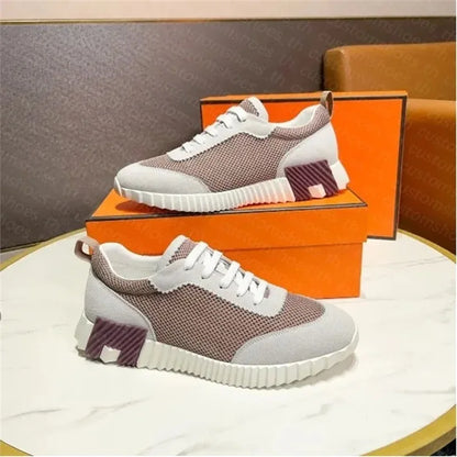 26SS Men's Casual Leather Running Shoes Breathable Low-Top Sneakers Black Comfortable Anti-Odor Rubber Sole All-Season Wear