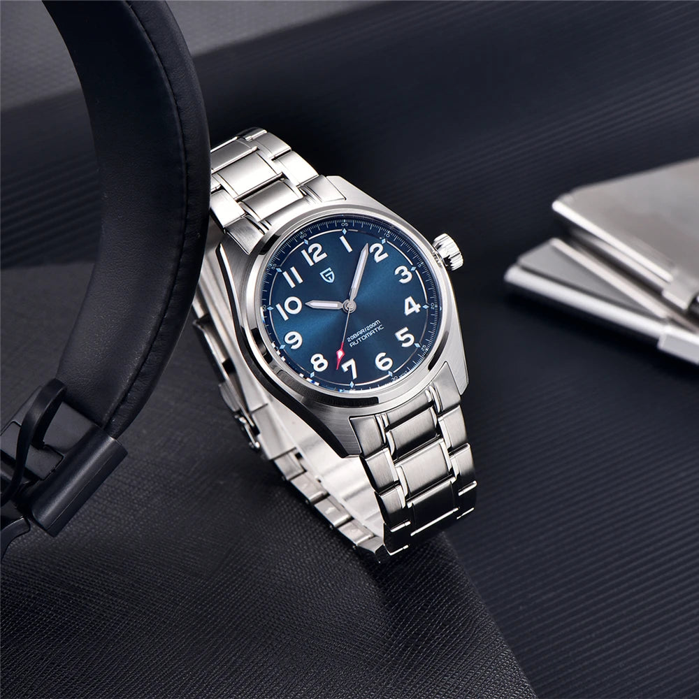 PAGANI Design 2026 New Men Automatic Mechanical Watch NH35A Sapphire Glass Stainless Steel Waterproof 200m Reloj Hombre