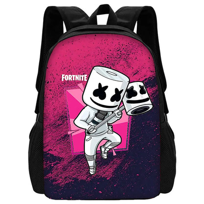 Popular Game FortniteS Child School Backpack With Shoulder Bag Pencil Bags School Bags for Boys Girls Best Gift