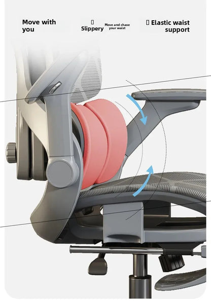 Air Titan Full Mesh Ergonomic Office Gaming Chair with Three Zone Lumbar Support, Ventilated Computer Desk Chair for Students, Work & Gaming
