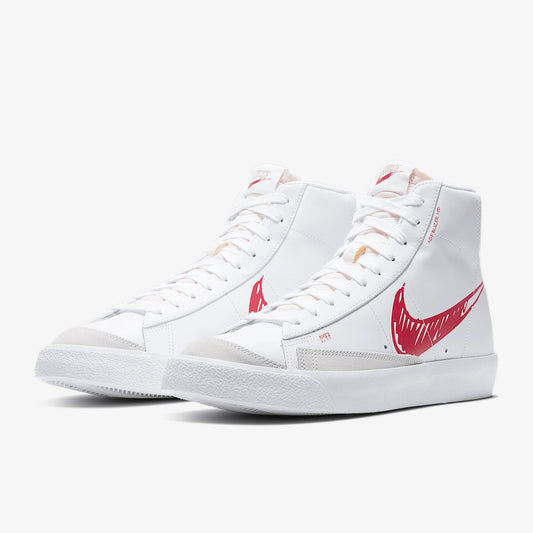 Nike Genuine Blazer Mid VNTG 77 SL Trail Blazer Manuscript Men's Board Shoes CW7580-100