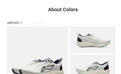 Muške trkaće tenisice za trčanje Li-Ning RED HARE 8 LIGHT FOAM ULTRA, reflektirajuće stabilne tenisice s amortizacijom, lagane LiNing tenisice ARPV001