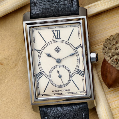 2026 New IX&DAO Men Quartz Watch Square Neutral Clock Stainless Steel Sapphire Glass Swiss Movement 5Bar Waterproof reloj hombre