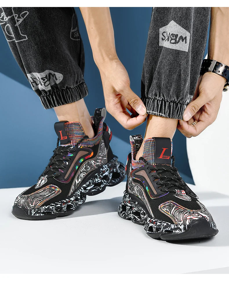 moški čevlji superge moški teniški čevlji luksuzni oblikovalski čevlji moški čevlji za prosti čas čevlji s platformo modni čevlji mokasini Blade tekaški čevlji za moške