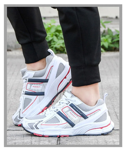 BONA 2023 New Designers Light Running Jogging Mesh Shoes Breathable Comfortable Men Sneaker Casual Outdoor Sport shoes Man Mesh