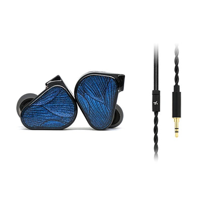 TRUTHEAR Zero:BLUE2 Earphone Dual Dynamic Drivers IEMs with Detachable Cable in Ear Headphone 0.78mm 2pin 3.5mm plug