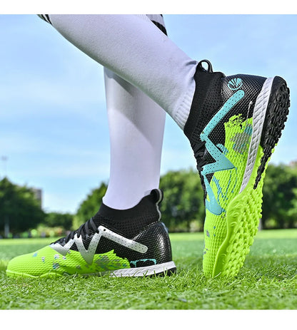 Scarpe da calcio TF da uomo, professionali e confortevoli, di alta qualità, scarpe da calcetto da uomo per adulti, casual e ultraleggere
