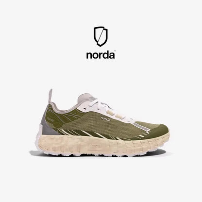 Zapatillas de running todoterreno de corte bajo para hombre Norda 001: transpirables, para actividades al aire libre, ligeras y resistentes al desgaste.