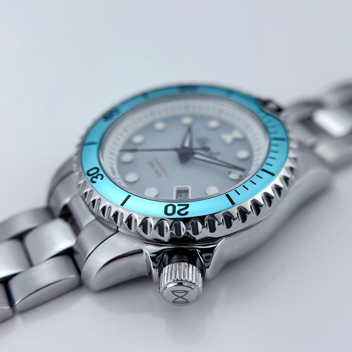 Horolo Women' Watches Japan Solar Movement 30mm Luminous Water Resistant Sapphire stainless steel Luxury Watch Gift For Wife