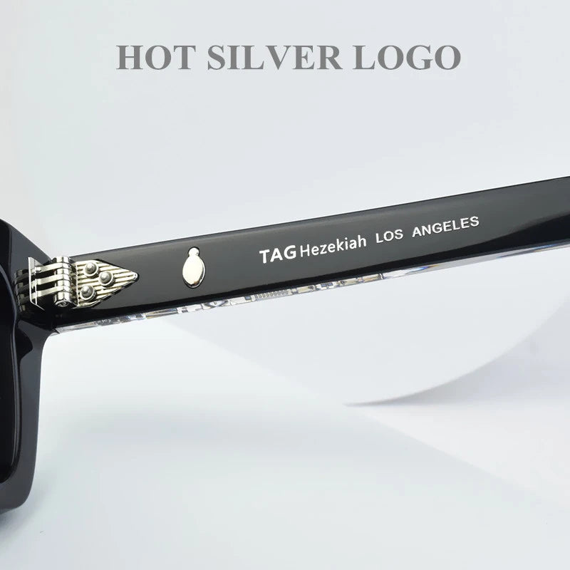 2026 Sunglasses Thick Heavy  Japanese Style Men Fashion Sun glasses brand Acetate High Quality Classical Uv400 QUENTIN Sunglass