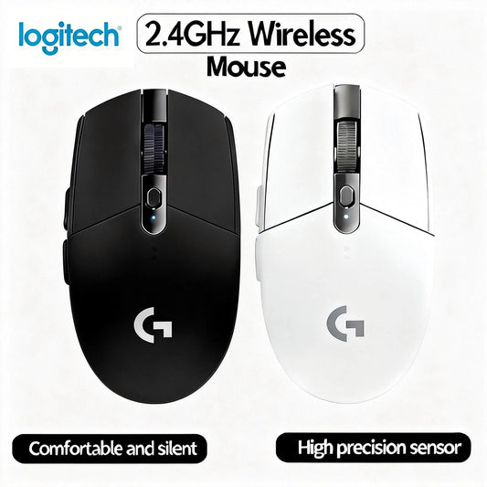 Logitech G305 Wireless Gaming Mouse with HERO Sensor, 12000 DPI, Lightweight Wireless Mouse, 9-Month Battery Life for PC & Laptop Gaming