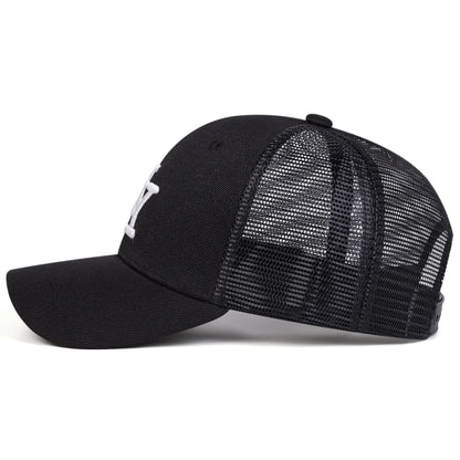 Unisex Letter Embroidery Baseball Net Caps Spring and Summer Outdoor Adjustable Casual Hats Sunscreen Hat Sports Cap