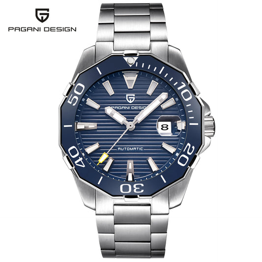 2025 New Brand PAGANI DESIGN 1617 Men's Military Sport Mechanical Watches Waterproof Stainless Steel Top Brand Luxury Men Watch