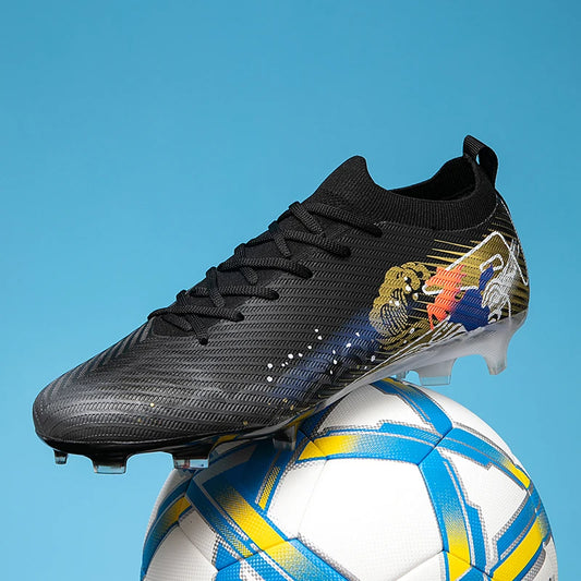 New Men's Soccer Shoes Grass Ultralight Sport Comfortable Adult Non-Slip Football Boots Outdoor Cleats Sport Futsal Training Match