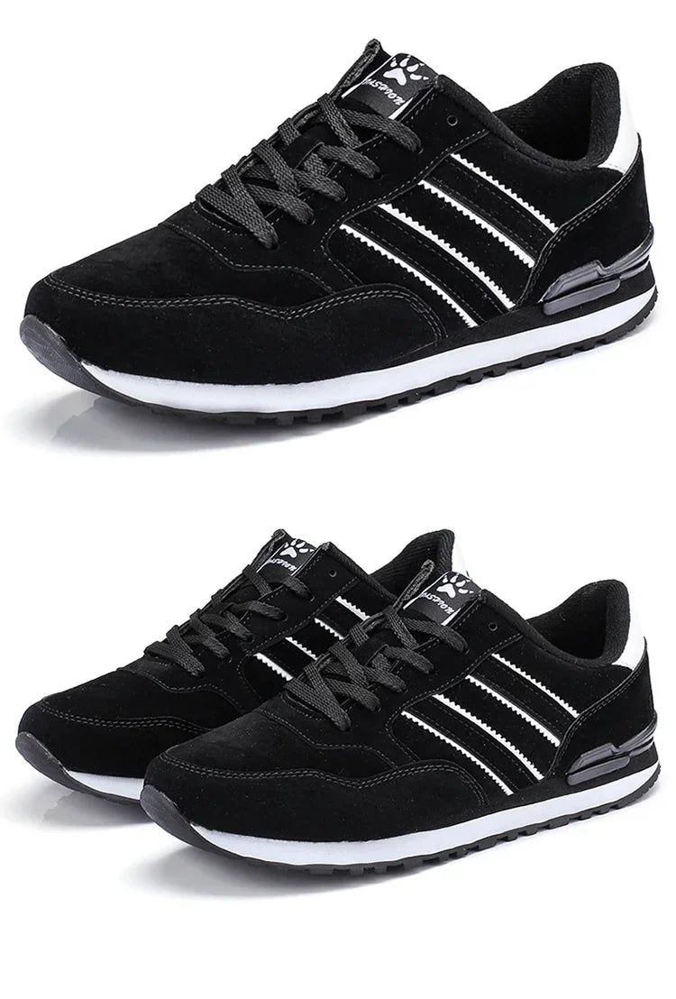 Herren-Sneaker, Leder-Freizeitschuhe, atmungsaktive Herbstschuhe für Herren, flache Herrenschuhe, Herren-Freizeitschuhe