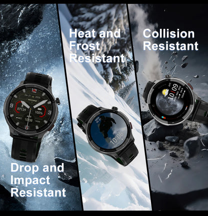 New 4GB Storage Smart Watch GPS Offline Map Local Music Video 200+Custom Dial Swim Outdoor Sport Explosion-proof Military Watchs
