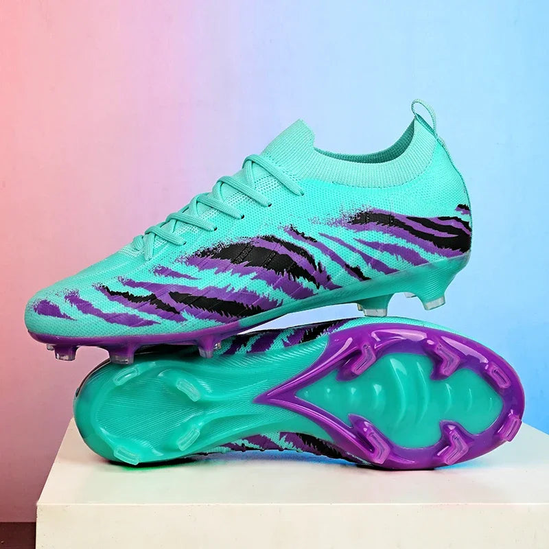 New Men's Football Boots Sport Soccer Shoes Match Unisex Ultralight Cleats Comfortable Non-Slip Outdoor Adult Grass High-quality