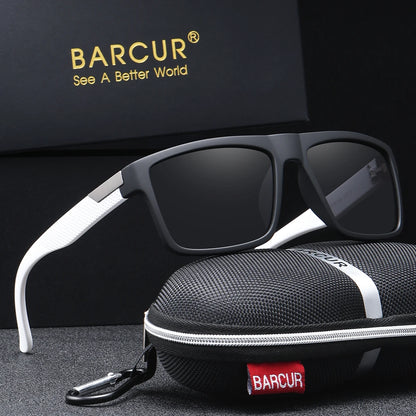 BARCUR Simple And Comfortable Business Style Sunglasses For Daily Travel, Uv Protection Brand Packaging