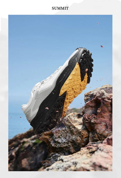 361 Degrees WUXIA 2 løbesko, lette, åndbare, stødabsorberende, skridsikre og bløde alsidige sneakers til udendørs vandring for mænd 672542201