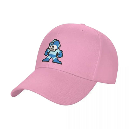Megaman 8-Bit-Baseballkappe Sommerhut Strand Herren Golfbekleidung Damen