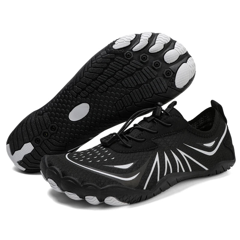 2025 New Water Shoes Barefoot Beach Sports Shoes High-quality Non-slip Swimming Shoes Five-finger Casual Sports Shoes Unisex