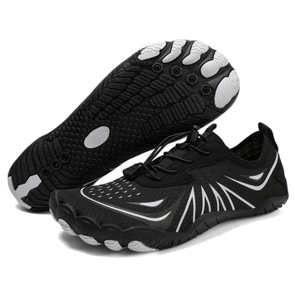 2025 New Water Shoes Barefoot Beach Sports Shoes High-quality Non-slip Swimming Shoes Five-finger Casual Sports Shoes Unisex