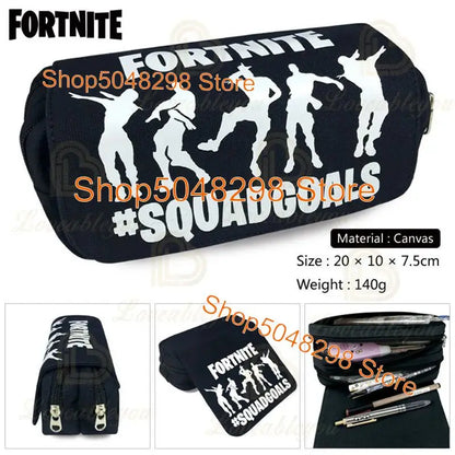 Hot Game Fortnited 3PCS Backpack Set Teenager Student Travel Bag Fortress Night 3D School Knapsack Popular Games Rucksacks