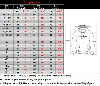 Autumn Fox Animal Graphic 3D Print Hoodies Women Men Fashion Long Sleeve Hooded Sweatshirts Streetwear Pullovers Female Clothing