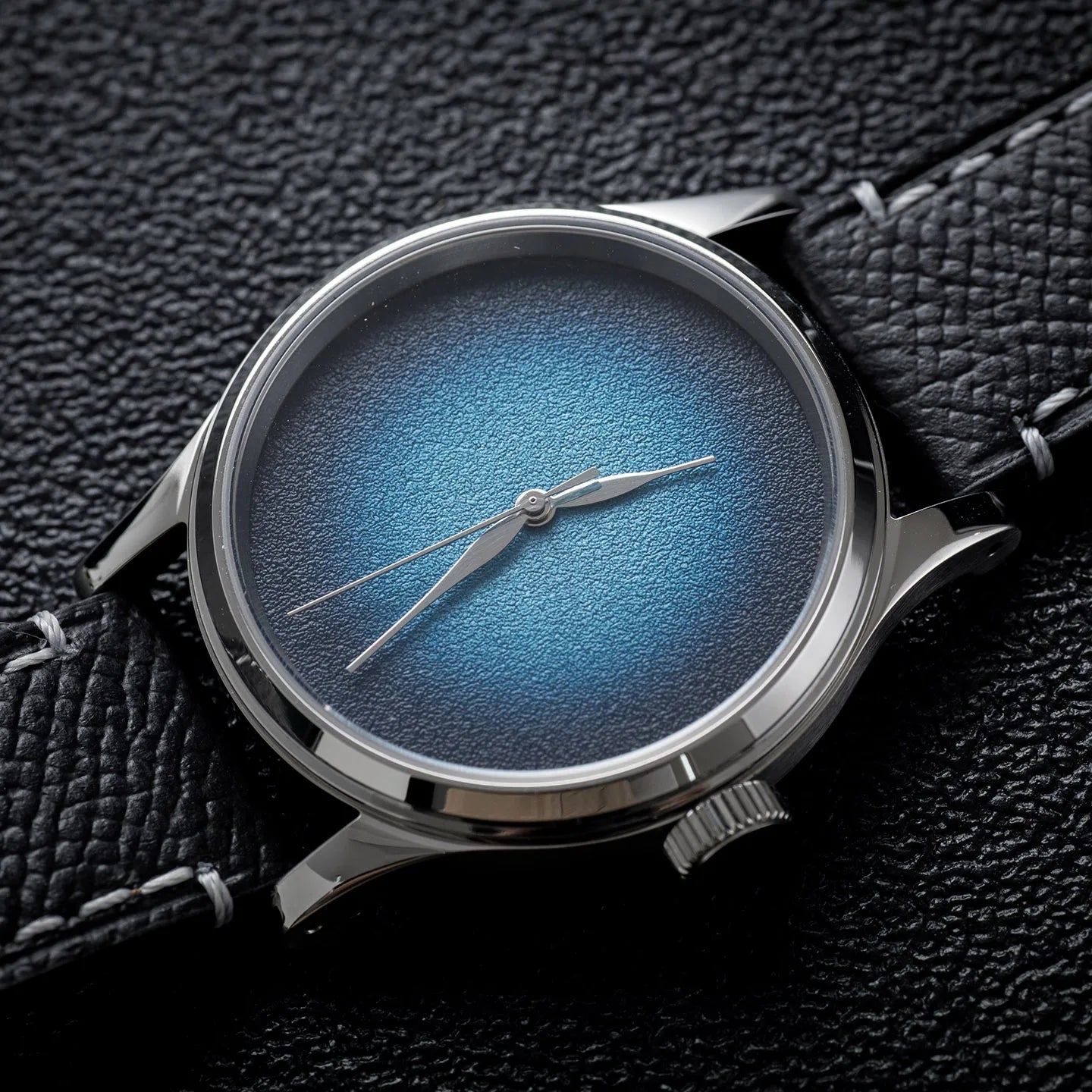 MysteriousCold 38mm Genuine Men's Mechanical Watch 2824 Movement Sapphire 100M Waterproof Leather Business Watches reloj hombre
