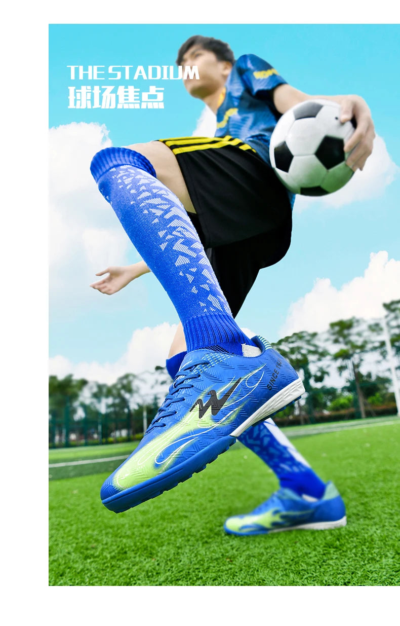 Double Star Football Shoes 2026 New Football Training Match Anti slip Grasping Stable Support Special Football Shoes