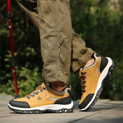 Pantofi casual din piele pentru bărbați, sneakers pentru primăvară, toamnă și iarnă, pantofi sport ușori pentru tenis și mers pe jos
