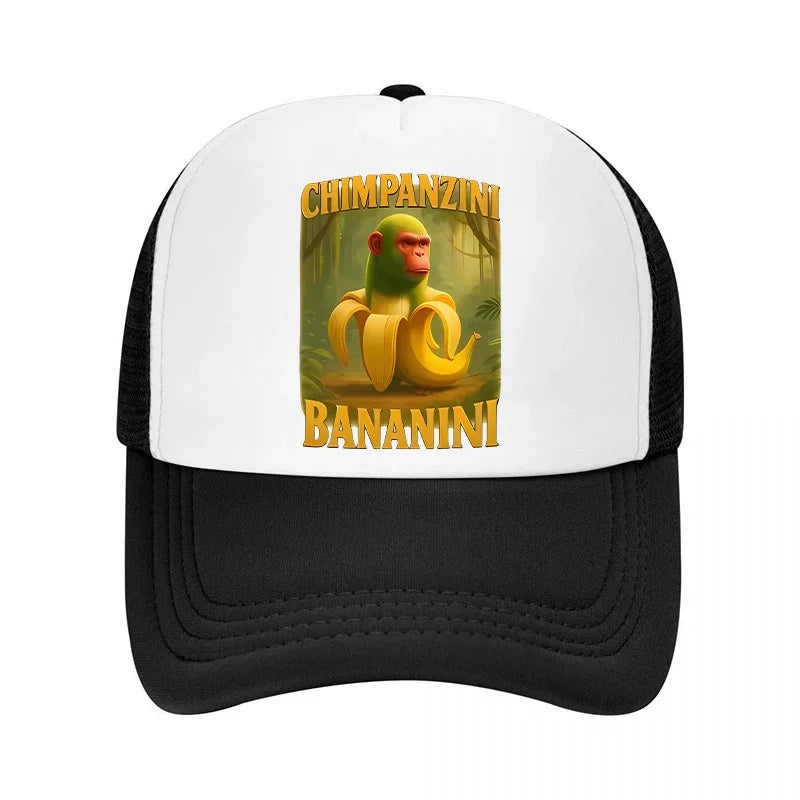 Casquette de baseball italienne Brainrot pour enfants, casquette décontractée pour garçon, chapeaux de sport pour enfants, chapeaux de soleil Tung Sahur Tralalers Shark, bonnet ajustable, cadeau pour homme