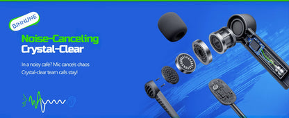 BINNUNE 2.4GHz Wireless Gaming Headphones BW02 with Flip Mic Bluetooth Headsets Gamer for Ps5/4,PC,Mac,Laptop,Computer