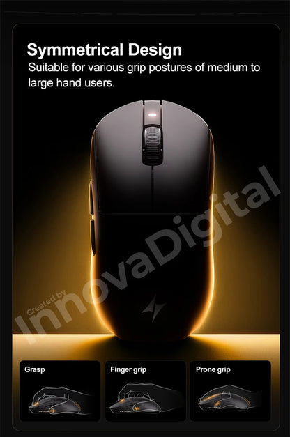 ATK Dragonfly A9 Ultimate Ασύρματο Gaming Mouse A9 Air PAW3950 Εξαιρετικά Ελαφρύ Εργονομικό Ποντίκι E-sports για Gamer FPS CSGO A9 Ultra