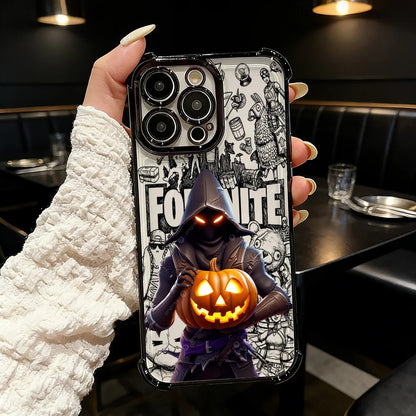 Popular Game FortniteS Plating Phone Case For Samsung S26 S25 S24 S23 S22 S21 S20 FE Note20 Edge Plus Ultra 4G 5G Anti Fall