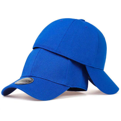 Not Adjustable Back Closed Snapback Caps Men Quality Hip Hop Fitted Hats Adult Solid Color Baseball Hats 57-58cm for Small Face