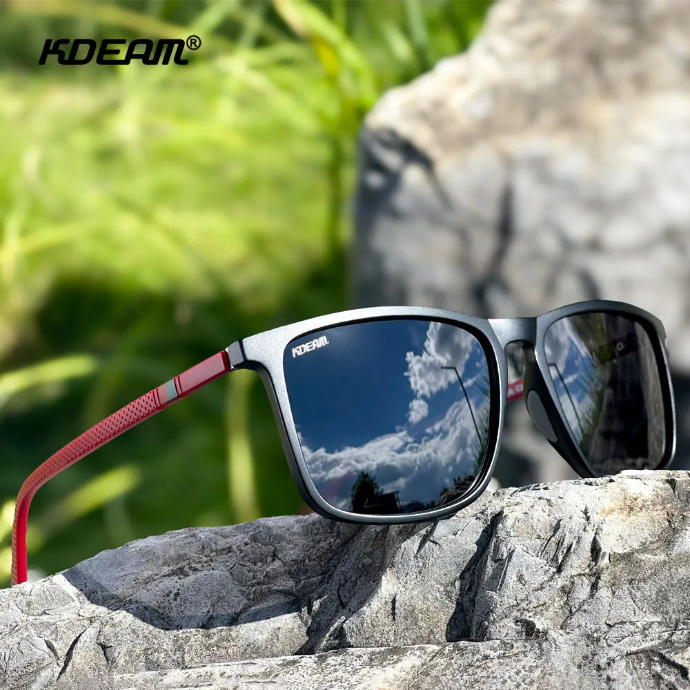 KDEAM Extra Large Size XL Polarized Sunglasses For Men Driving Photochromic Sun Glasses Oversized Suit For Big Face