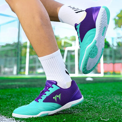 Ghete de fotbal premium pentru bărbați, înalte, pentru iarbă, adidași de futsal, încălțăminte de fotbal antiderapantă pentru meciuri, interior și exterior, foarte vândută pentru sport