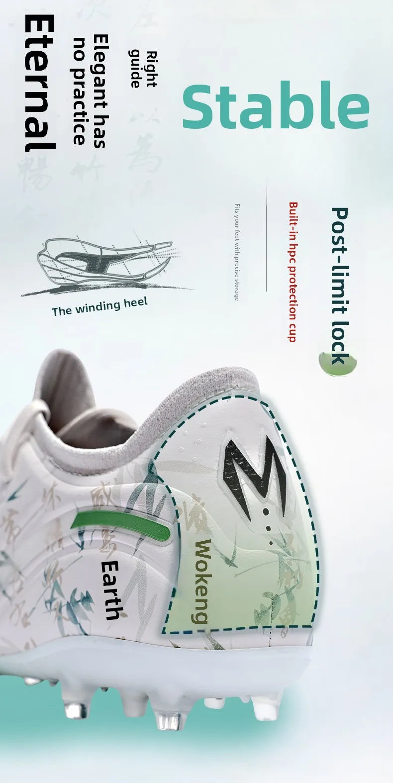Kelme miesten jalkapallokengät aikuisille, Mg Short Spikes, tekonurmiharjoitteluun tarkoitetut jalkapallokengät, erittäin kevyet, liukumattomat jalkapallokengät