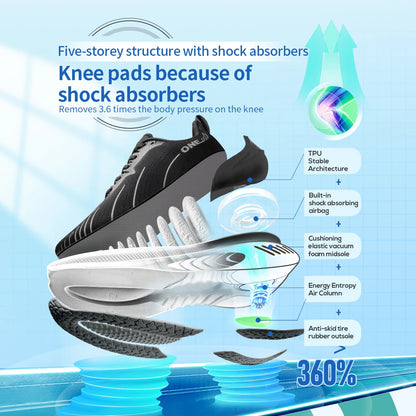 ONEMIX: nuevas zapatillas de running con amortiguación para hombre, adecuadas para corredores intensivos; zapatillas deportivas con cordones para mujer; zapatillas deportivas antideslizantes para hombre, para uso al aire libre.