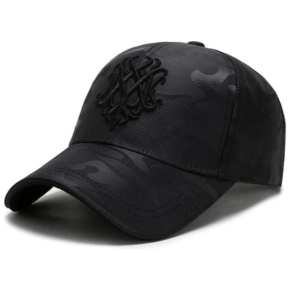 Unisex Letter Embroidery Baseball Caps Spring and Autumn Outdoor Adjustable Casual Hats Sunscreen Hat Sports Cap