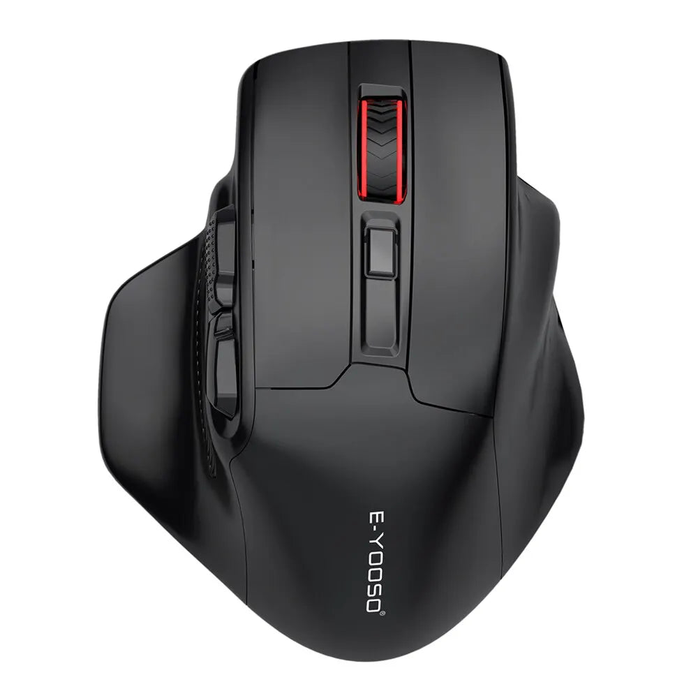 E-YOOSO X-31 Wireless Gaming Mouse 2.4G USB 4800 DPI Ergonomic Gaming Mouse for Large Hands, 5-Button Optical Mouse for PC & Laptop