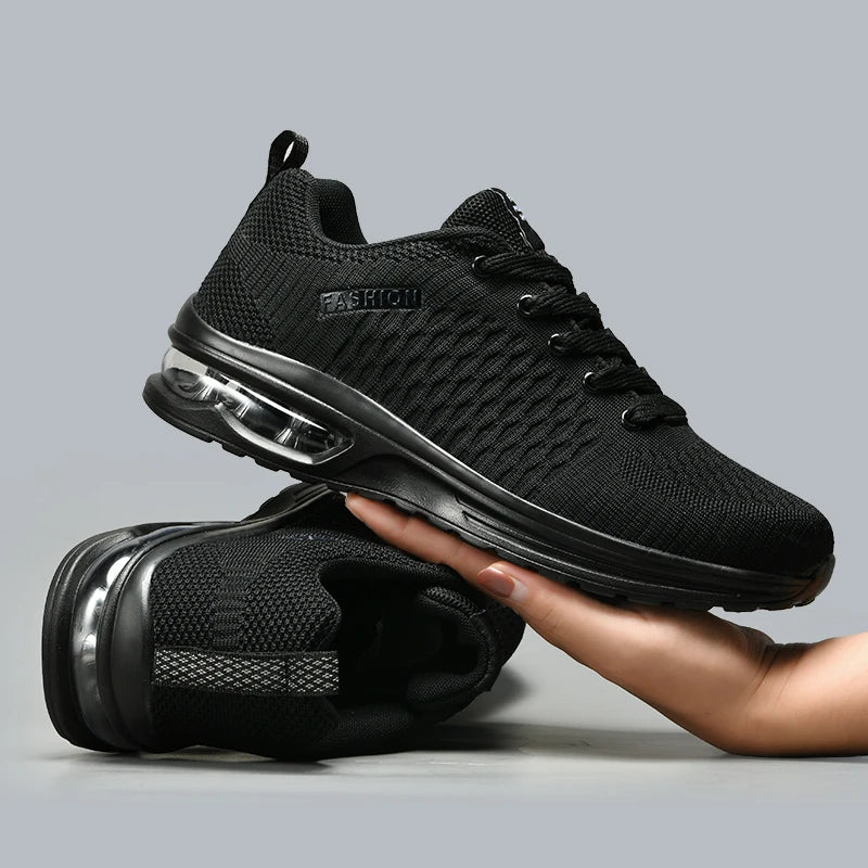 Zapatillas para hombre 2025 nuevas deportivas casuales de moda, transpirables, ligeras para running, cómodas, tallas grandes, calzado de running para hombre