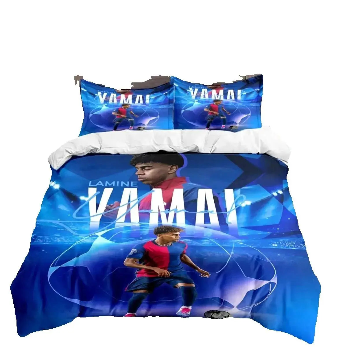 Spain Football Cenozoic Star L-Lamine Y-Yamal Bedding Sets Duvet Cover Pillowcase Single Twin Full Queen King Size for Kids Teen